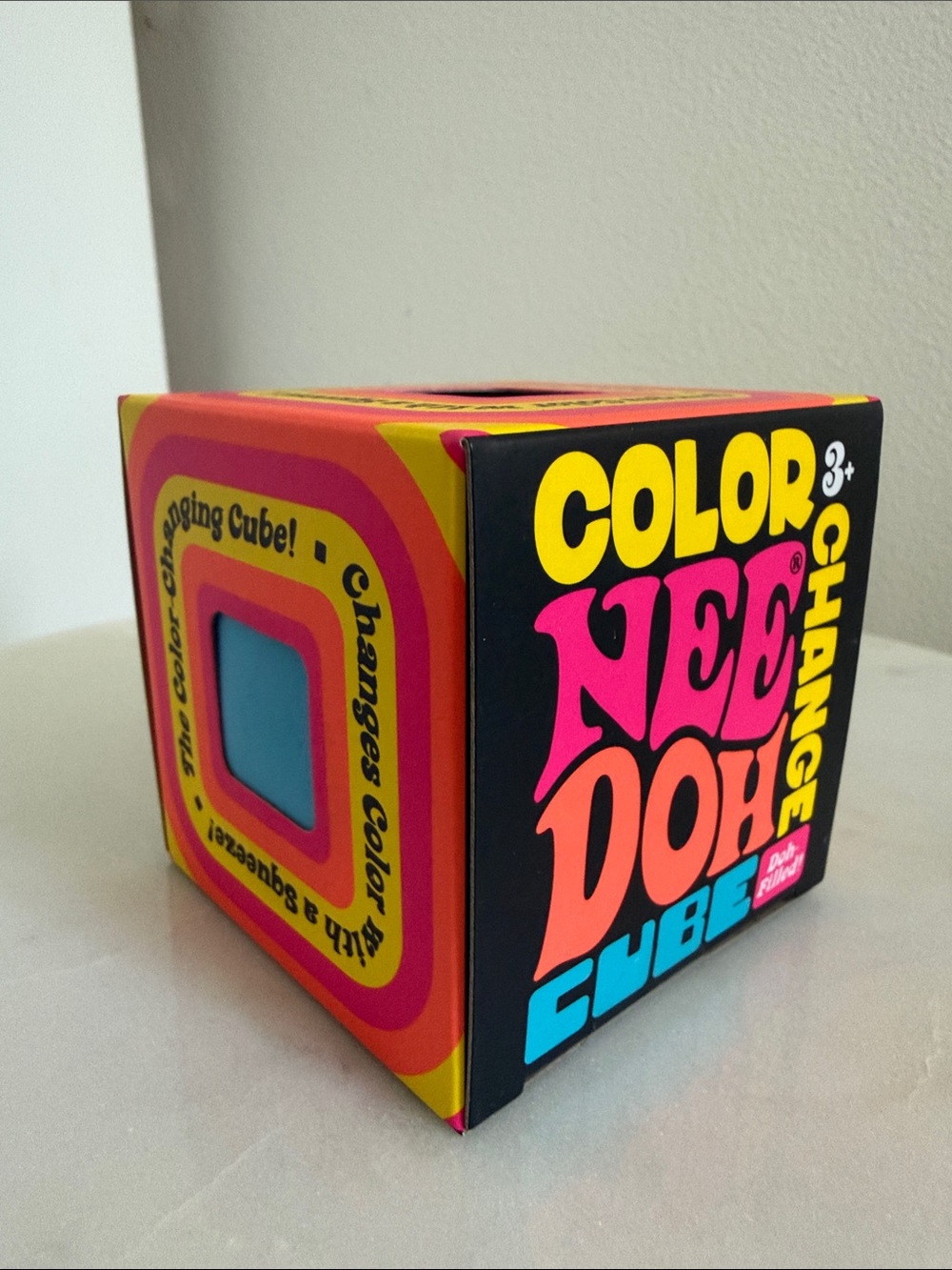 Needoh Color Change Cube - Blue - Picture 1 of 3